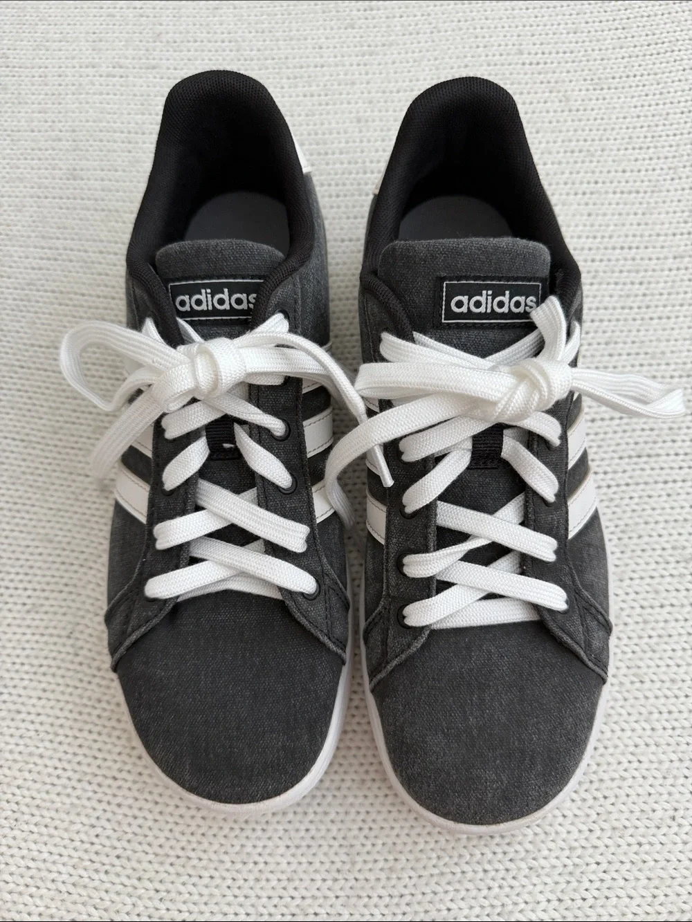 Adidas Grand Court 00s Sneakers Gray/White Size 6